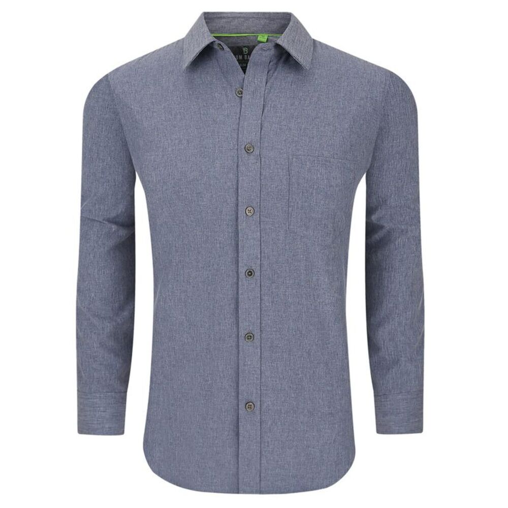 Tom Baine Mens 4-Way Stretch Button Up Shirt, NWT